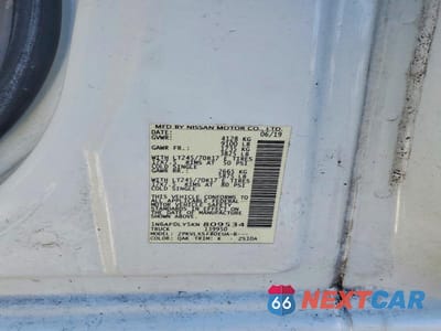 Zdjęcie 10 z 10 samochodu: 2019 NISSAN NV 2500 DELIVERY VAN VIN:1N6AF0LY5KN809534 - miniatura