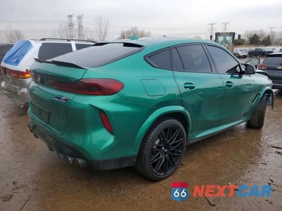 Trzecie zdjęcie samochodu z tyłu: 2025 BMW X6 M COMPETITION VIN:5YM23ET05S9X28900 - miniatura