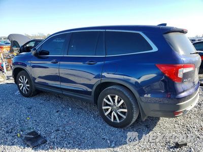 Drugie zdjęcie samochodu z przodu: 2022 HONDA PILOT EXL VIN:5FNYF6H55NB010049 - miniatura