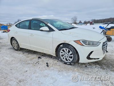 Czwarte zdjęcie samochodu z boku: 2017 HYUNDAI ELANTRA SE VIN:5NPD74LF6HH148981 - miniatura
