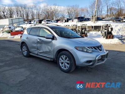 Czwarte zdjęcie samochodu z boku: 2012 NISSAN MURANO S VIN:JN8AZ1MW7CW233457 - miniatura