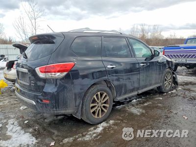 Trzecie zdjęcie samochodu z tyłu: 2015 NISSAN PATHFINDER S VIN:5N1AR2MM6FC674630 - miniatura