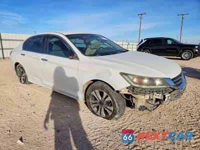 Czwarte zdjęcie samochodu z boku: 2013 HONDA ACCORD LX VIN:1HGCR2F37DA254628 - miniatura