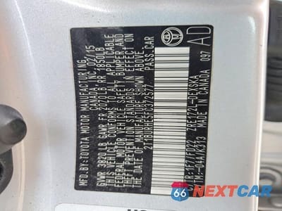Zdjęcie 12 z 12 samochodu: 2015 TOYOTA COROLLA S PLUS VIN:2T1BURHE5FC372577 - miniatura