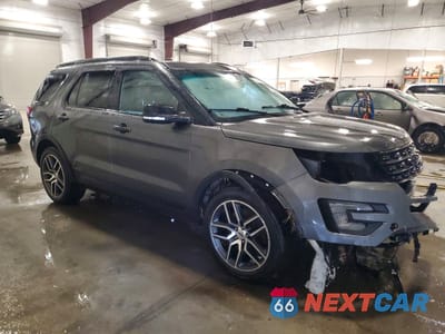 Czwarte zdjęcie samochodu z boku: 2017 FORD EXPLORER SPORT VIN:1FM5K8GT2HGA00417 - miniatura