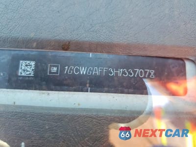 Zdjęcie 13 z 13 samochodu: 2017 CHEVROLET EXPRESS G2500 VIN:1GCWGAFF3H1337078 - miniatura