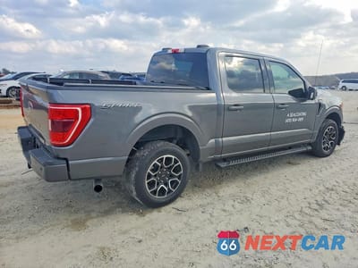 Trzecie zdjęcie samochodu z tyłu: 2021 FORD F150 SUPERCREW VIN:1FTEW1C55MFA45004 - miniatura