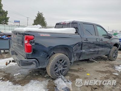 Trzecie zdjęcie samochodu z tyłu: 2022 CHEVROLET SILVERADO LTD K1500 LT TRAIL BOSS VIN:3GCPYFED0NG120650 - miniatura