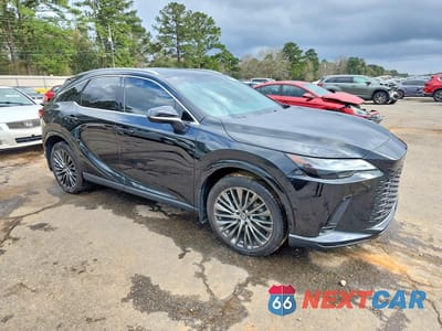 Czwarte zdjęcie samochodu z boku: 2023 LEXUS RX 350H LUXURY VIN:2T2BBMCAXPC021321 - miniatura