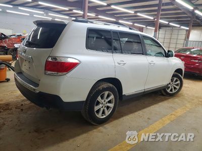 Trzecie zdjęcie samochodu z tyłu: 2012 TOYOTA HIGHLANDER VIN:5TDZA3EHXCS020844 - miniatura