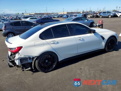 Trzecie zdjęcie samochodu z tyłu: 2024 BMW M3 COMPETITION VIN:WBS43AY09RFS56370 - miniatura