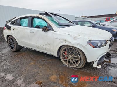 Czwarte zdjęcie samochodu z boku: 2021 MERCEDES-BENZ GLE COUPE 63 S 4MATIC AMG VIN:4JGFD8KB0MA396941 - miniatura