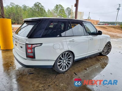 Trzecie zdjęcie samochodu z tyłu: 2014 LAND ROVER RANGE ROVER SUPERCHARGED VIN:SALGS2EF0EA138374 - miniatura