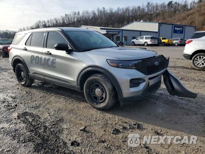 Czwarte zdjęcie samochodu z boku: 2021 FORD EXPLORER POLICE INTERCEPTOR VIN:1FM5K8AB0MGB89952 - miniatura
