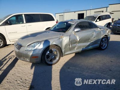 2002 LEXUS SC 430 JTHFN48Y120034477 - główne zdjęcie licytacji z USA - miniatura