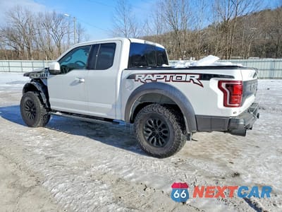 Drugie zdjęcie samochodu z przodu: 2017 FORD F150 RAPTOR VIN:1FTEX1RG2HFB31687 - miniatura