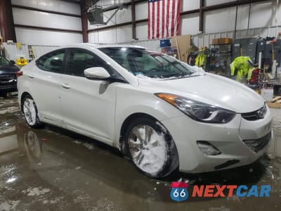 Czwarte zdjęcie samochodu z boku: 2012 HYUNDAI ELANTRA GLS VIN:5NPDH4AE4CH082947 - miniatura