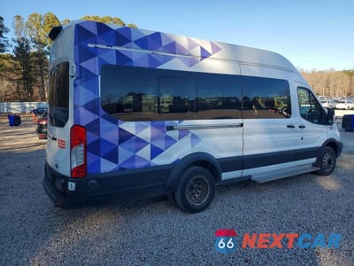 Trzecie zdjęcie samochodu z tyłu: 2019 FORD TRANSIT T-350 HD HANDICAP ACCESS PASSENG VIN:1FDVU4XM7KKB47770 - miniatura