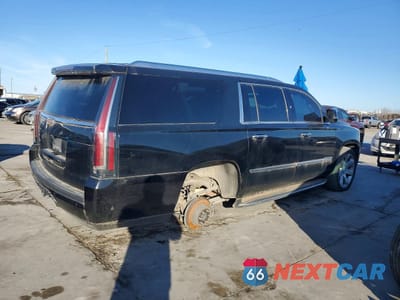 Trzecie zdjęcie samochodu z tyłu: 2019 CADILLAC ESCALADE ESV LUXURY VIN:1GYS3HKJ3KR286200 - miniatura