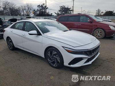 Czwarte zdjęcie samochodu z boku: 2024 HYUNDAI ELANTRA SEL VIN:KMHLS4DG0RU835166 - miniatura