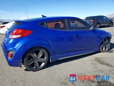 Trzecie zdjęcie samochodu z tyłu: 2014 HYUNDAI VELOSTER TURBO R-SPEC VIN:KMHTC6AE9EU193049 - miniatura