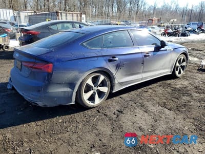 Trzecie zdjęcie samochodu z tyłu: 2020 AUDI A5 PREMIUM PLUS VIN:WAUCNCF59LA001419 - miniatura