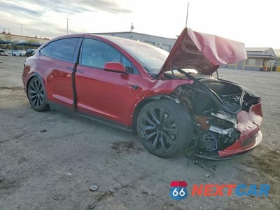 Czwarte zdjęcie samochodu z boku: 2025 TESLA MODEL X VIN:7SAXCDE50SF469498 - miniatura