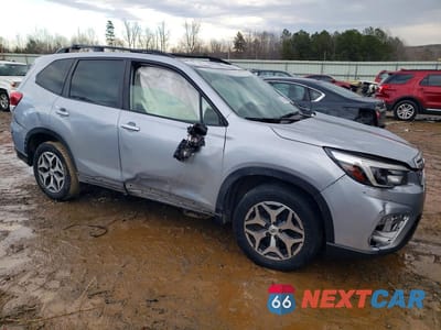 Czwarte zdjęcie samochodu z boku: 2021 SUBARU FORESTER PREMIUM VIN:JF2SKAJC9MH501348 - miniatura