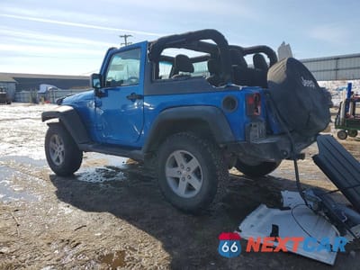 Drugie zdjęcie samochodu z przodu: 2016 JEEP WRANGLER SPORT VIN:1C4AJWAG3GL300656 - miniatura