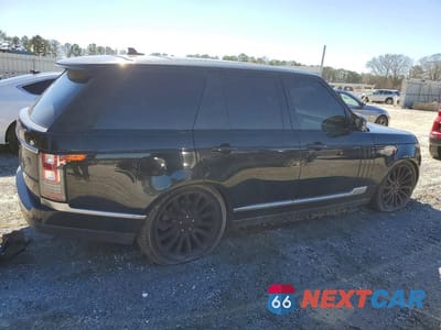 Trzecie zdjęcie samochodu z tyłu: 2016 LAND ROVER RANGE ROVER SUPERCHARGED VIN:SALGS2EF7GA273502 - miniatura
