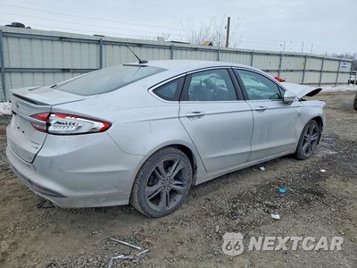 Trzecie zdjęcie samochodu z tyłu: 2018 FORD FUSION SPORT VIN:3FA6P0VP4JR183003 - miniatura
