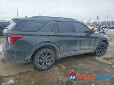 Trzecie zdjęcie samochodu z tyłu: 2024 FORD EXPLORER ST VIN:1FM5K8GC4RGA48468 - miniatura
