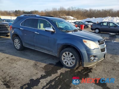 Czwarte zdjęcie samochodu z boku: 2011 CHEVROLET EQUINOX LT VIN:2CNFLNEC3B6376375 - miniatura