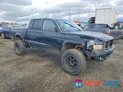 Czwarte zdjęcie samochodu z boku: 2001 DODGE DAKOTA QUAD VIN:1B7GG2AZ01S212521 - miniatura