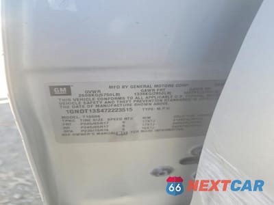 Zdjęcie 13 z 14 samochodu: 2007 CHEVROLET TRAILBLAZER LS VIN:1GNDT13S472223515 - miniatura