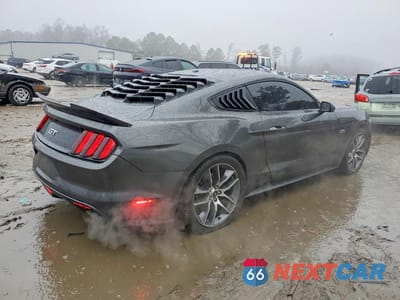 Trzecie zdjęcie samochodu z tyłu: 2016 FORD MUSTANG GT VIN:1FA6P8CF3G5264269 - miniatura