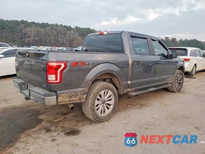 Trzecie zdjęcie samochodu z tyłu: 2016 FORD F150 SUPERCREW VIN:1FTEW1EF6GFB93253 - miniatura