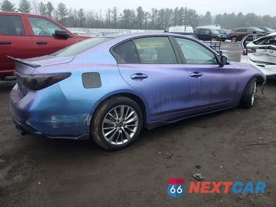 Trzecie zdjęcie samochodu z tyłu: 2020 INFINITI Q50 PURE VIN:JN1EV7AR5LM256406 - miniatura