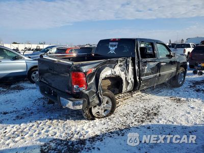 Trzecie zdjęcie samochodu z tyłu: 2012 GMC SIERRA K1500 SLT VIN:3GTP2WE74CG228228 - miniatura