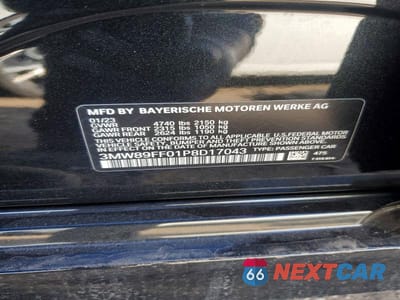 Zdjęcie 12 z 12 samochodu: 2023 BMW 330XI VIN:3MW89FF01P8D17043 - miniatura