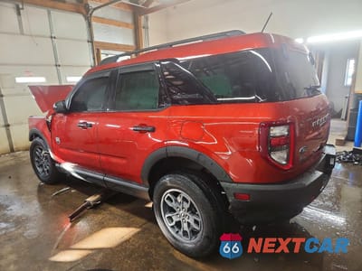 Drugie zdjęcie samochodu z przodu: 2024 FORD BRONCO SPORT BIG BEND VIN:3FMCR9B64RRE02539 - miniatura