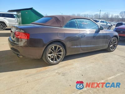 Trzecie zdjęcie samochodu z tyłu: 2013 AUDI A5 PREMIUM PLUS VIN:WAULFAFH3DN011983 - miniatura