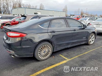 Trzecie zdjęcie samochodu z tyłu: 2014 FORD FUSION SE HYBRID VIN:3FA6P0LU7ER268321 - miniatura