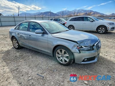 Czwarte zdjęcie samochodu z boku: 2010 AUDI A4 PREMIUM VIN:WAUBFAFL9AN012843 - miniatura