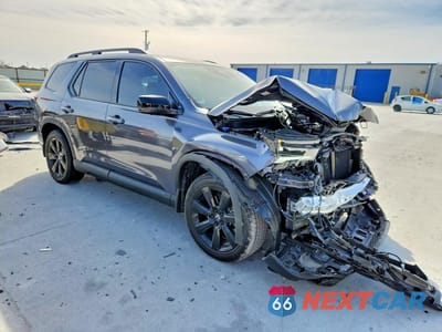 Czwarte zdjęcie samochodu z boku: 2025 HONDA PILOT BLACK VIN:5FNYG1H91SB175076 - miniatura