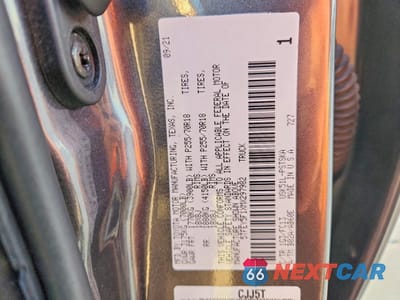 Zdjęcie 12 z 13 samochodu: 2021 TOYOTA TUNDRA SR5 VIN:5TFEY5F1XMX297982 - miniatura