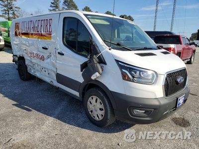 Czwarte zdjęcie samochodu z boku: 2023 FORD TRANSIT 250 DELIVERY VAN VIN:1FTBR1Y80PKA67713 - miniatura