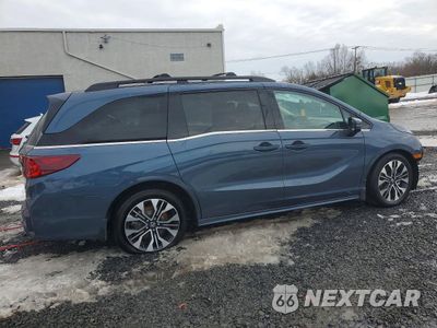 Trzecie zdjęcie samochodu z tyłu: 2025 HONDA ODYSSEY ELITE VIN:5FNRL6H92SB043473 - miniatura