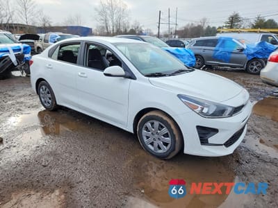 Czwarte zdjęcie samochodu z boku: 2022 KIA RIO LX VIN:3KPA24AD1NE434594 - miniatura