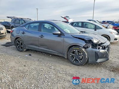 Czwarte zdjęcie samochodu z boku: 2025 NISSAN SENTRA SV VIN:3N1AB8CV6SY384219 - miniatura